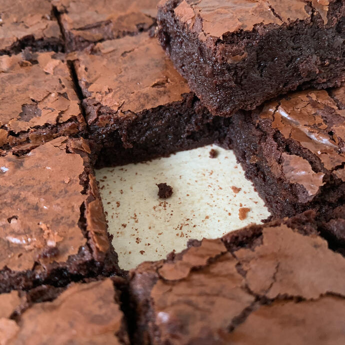 Golden Cloud Cakes Brownie Golden Cloud Cake Brownie